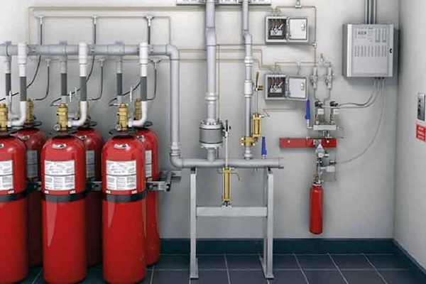 Otomatik Gazlı Söndürme Sistemleri